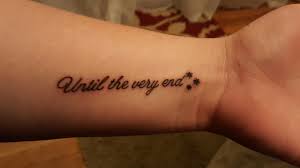 I Did It Harry Potter Tattoo Until The Very End Harry Potter Tattoo Harry Potter Tattoos Tattoos