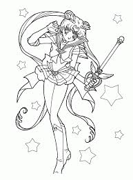 Sailor Moon Para Colorear