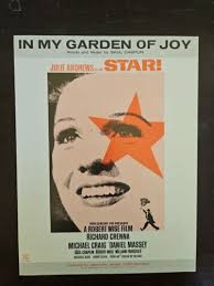 In My Garden Of Joy from Star! 1967 Sheet Music Saul Chaplin Julie Andrews 