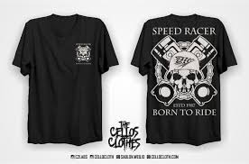 Buat baju anda sendiri dengan desain kaos online! Custom Sablon Kaos Komunitas Motorcycle All Variant Club Sablon Kaos Online