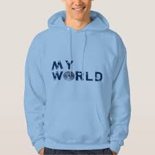 My World Light Hoodie Coffee Custom Unique Special Hoodies Hoodies Men Heart Hoodie