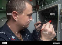 U s navy electronics technician 2nd hi-res stock photography and images