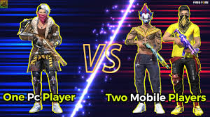 Grab weapons to do others in and supplies to bolster your chances of survival. 1 Pc Player Vs 2 Mobile Players Free Fire Pc Gameplay Free Fire Clash Squad Friendly Match Youtube