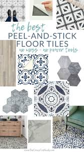 The Best Peel And Stick Vinyl Floor Tile Decals Peel And Stick Floor Self Adhesive Floor Tiles Adhesive Floor Tiles