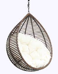 furniture excellent rattan hanging egg chair with white fabric tufted seat as inspiring outdoor gardeni hanging egg chair egg swing chair hanging garden chair
