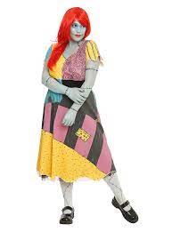 The Nightmare Before Christmas Sally Costume Dress Plus Size Sally Costume Jack Skellington Costume Kids Nightmare Before Christmas Costume