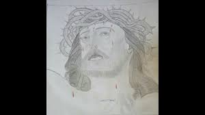 كيف رسم صورة السيد المسيح للاطفال اتعلم الرسم عادل اشرف Youtube