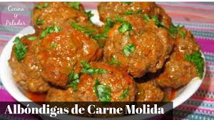 Forme una albóndiga y con el índice de la otra mano haga un hueco en el centro. Como Hacer Albondigas De Carne Molida Paso A Paso Youtube
