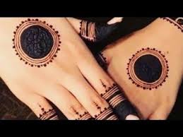 Super Easy And Simple Gol Tikki Mehndi Design Simple Henna Design Youtube Di 2020 Henna Desain Henna Mehndi Designs
