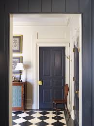 Blue Interior Doors House In Birmingham James F Carter Blue Interior Doors Painted Interior Doors Navy Interior Door