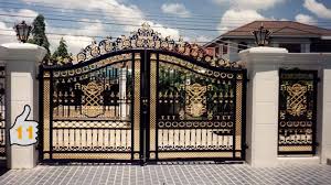 Pagar Besi Tempa Klasik 11 Desain Eksterior Desain Rumah Kecil Pintu Gerbang