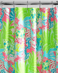 Lilly Pulitzer Sister Florals Shower Curtain College Apartment Decor Lilly Pulitzer Shower Curtain