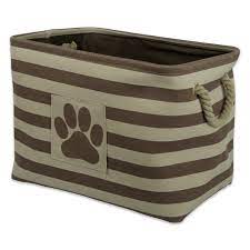 Check spelling or type a new query. Dii Bone Dry Large Rectangle Pet Toy And Accessory Storage Bin 17 75x12x15 Collapsible Organizer Storage Basket For Home Decor Pet Toy Blankets Leashes And Food Brown Stripes Walmart Com Walmart Com