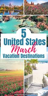 Best Places To Travel In March In The Usa For St Patty S Day Tulips And Adventure In 2020 Best Places To Travel Spring Travel Destinations Spring Break Destinations Families