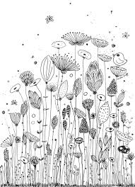 Ameliebiggs Fleurs Coloriage Coloriage Gribouillages Artistiques Et Griffonner Des Fleurs
