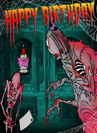 Happy birthday man hope its a good one you a good dudeoh yea naruto edits coming back slowlysong: Happy Birthday Zombie Monster Axe Toxic Toons Spooky Greeting Card Txt025 3 99 Mystic Crypt The Most Unique Hard To Find Items At Ghoulishly Great Prices