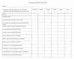 Maybe you would like to learn more about one of these? Computer Skills Checklist Lovetoteach Org