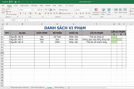 Link tải file excel quản lý nhân sự được nhiều người sử dụng