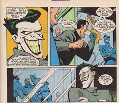 Dcau Joker Messes With Two Face S Head Joker Joker And Harley Joker Dc