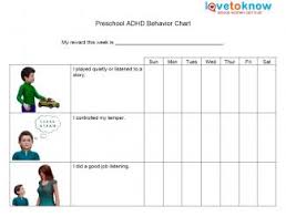 Adhd Behavior Charts Lovetoknow