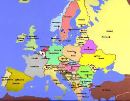 Europa Hauptstadte Europa Reisefuhrer Europa Hauptstadte Map Reisefuhrer Training Teachers Europe Map Education