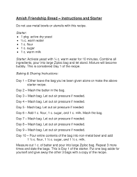 Amish Friendship Bread Docx Docdroid