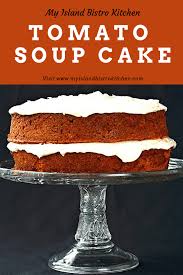 Tomato Soup Layer Cake With Cream Cheese Icing Recipe Tomato Soup Cake Cake Recipes Tomato Cake