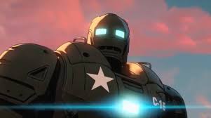 From marvel studio's the infinity saga series comes this dlx iron man mark 44 hulkbuster armor. Steve Rogers Sports Iron Man Armor In New Marvel S What If Clip
