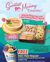 6 round 9round 8x12 12x12 12x16 16x24 shipping delivery: Goldilocks Prepares A Special Fiesta Treat For Mother S Day Megabites