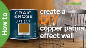 How To Create A Diy Copper Patina Effect Wall Craig Rose Paint Homebase