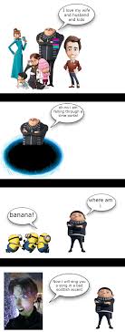 Had a dream I saw the new Minion movie with my mom and sister. The story  was about time travel. Gru was bi and polyamorous. More in comments. :  r/thomastheplankengine