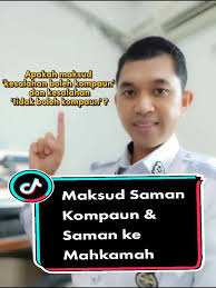 Maksud Kesalahan Kompaun dan Saman Tidak Boleh Kompaun