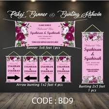Contoh design banner yg kami telah buat. Banner Kahwin Design Desain Banner Kekinian
