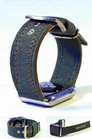 Apple Watch Strap Handmade Vintage Olive Made By Dganin Apple Watch Bands Mens 38mm Apple Watch Band Watch Bands