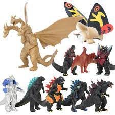 We review all godzilla king of the monsters toys from jakks pacific! 10pcs Godzilla King Of The Monsters Pvc Kaufland De