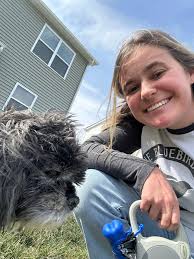 Celebrating summer with shih tzu companion