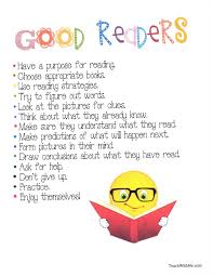 good readers anchor chart classroom freebies