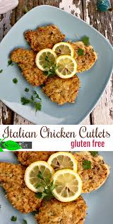 Make Italian Chicken Cutlets Gluten Free Option Recipe Chicken Cutlets Chicken Cutlet Recipes Gluten Free Italian