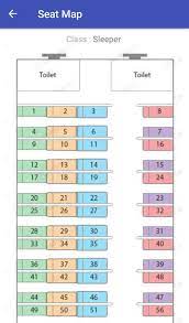 Indian Train Seat Position Seat Map For Android Apk Download