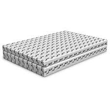 Black And White Dog Bed East Urban Home Ambesonne Black And White Dog Bed Abstract Triangles And Trapezoids Monochrome Geometric Lines Illustration Durable Washabl Memory Foam Dog Bed