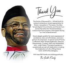 An Evening of Worship and Witness: Honoring Rev. Dr. J. Alfred Smith, Sr.  from the sanctuary of Allen Temple Baptist Church of Oakland, California. Allen  Temple is honored and blessed to be