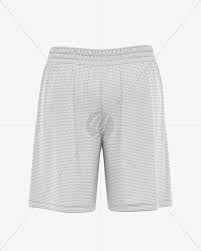 Download Basketball Reversible Mesh Short Mockup Back View In Apparel Mockups On Yellow Images Object Mockups