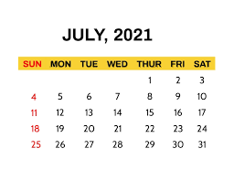 At national today, we love celebrating 211 july holidays. July 2021 Vorlage Postermywall