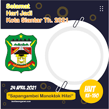 Bingkai bingkai emas, bingkai emas, bingkai hiasan coklat persegi panjang, bingkai, bingkai trendi png. Twibbon Hari Jadi Kota Pematangsiantar Ke 150 Tahun 2021 Berita Warganet