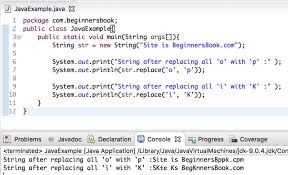 Maintain, an occurrence book and an attendance book with the fields described below (in either. Java String Replace Replacefirst And Replaceall Method