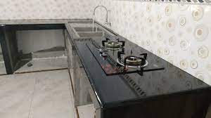 Kumpulan gambar desain rumah minimalis terbaru dan lengkap. Meja Dapur Minimalis Hitam Model Mewah Terbaru Kitchenset Model Mewah Granite Marble For Kitchen Youtube