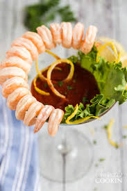 Shrimp or prawn cocktail is a seafood dish consisting of cooked source: Shrimp Cocktail Recipe Amanda S Cookin