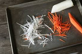 How to cut perfect matchstick carrots. Julienning Wikipedia
