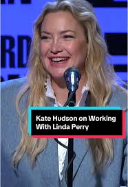 Kate Hudson Discusses Collaboration with Linda Perry