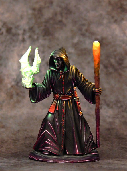 Male Necromancer with Staff